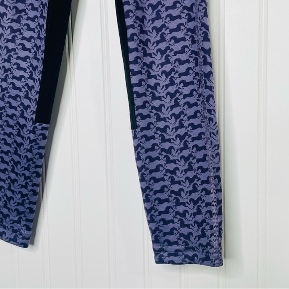 Kerrits Horse Print Equestrian Riding Tights - Picture 3 of 8
